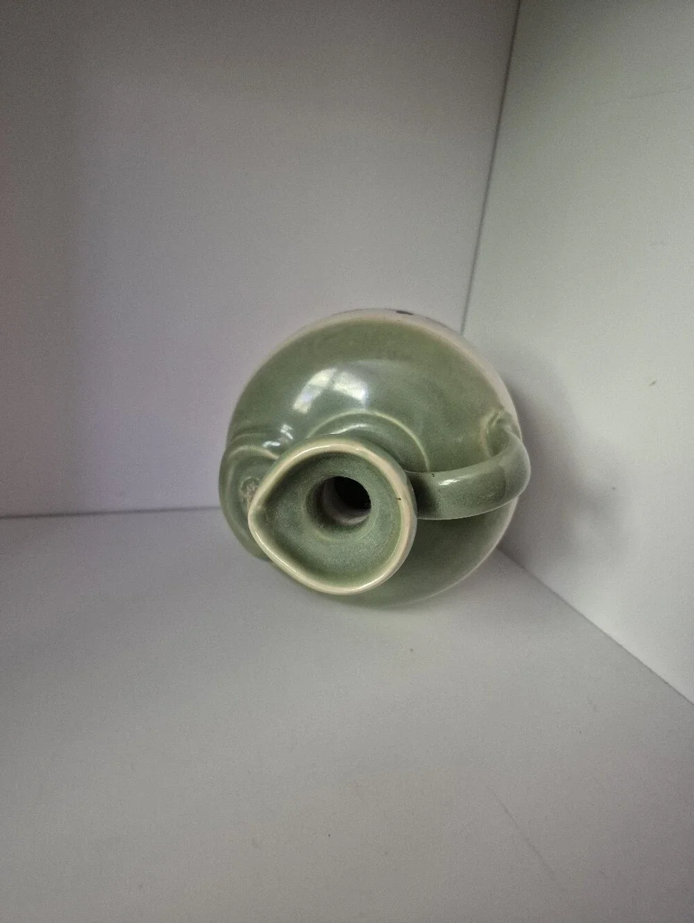 EMPTY Tullamore Dew Irish Whiskey Ceramic Decanter - No Stopper
